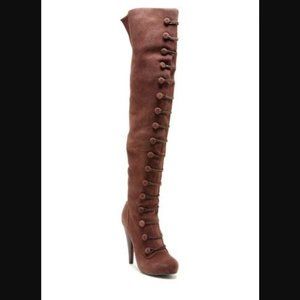 NYLA Losa Knee High Boot, 7.5, NWB